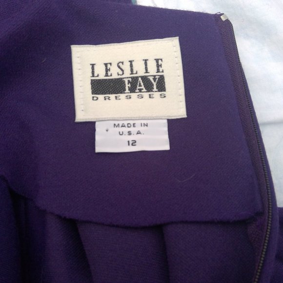 Leslie Fay Vintage Long Dress - Picture 4 of 4